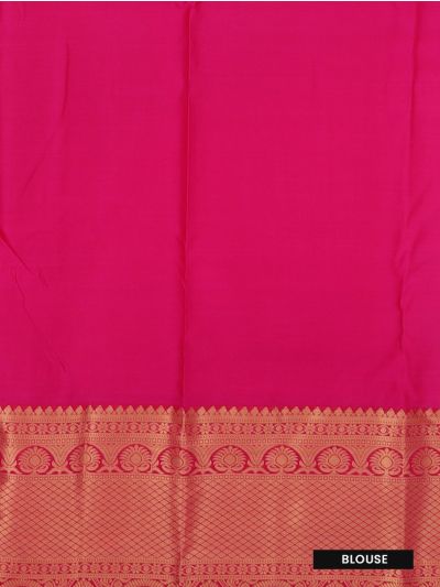GraceCharm Art Silk Floral Jaal with Diamond Lattice Floral Scroll Pallu Saree