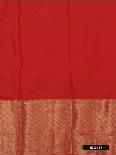 GraceCharm Art Silk Floral Jaal with Diamond Lattice Pallu Saree