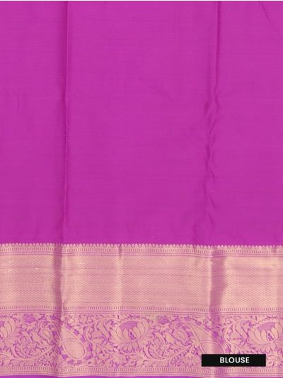 GraceCharm Art Silk Floral Jaal with Diamond Lattice Medallion Pallu Saree