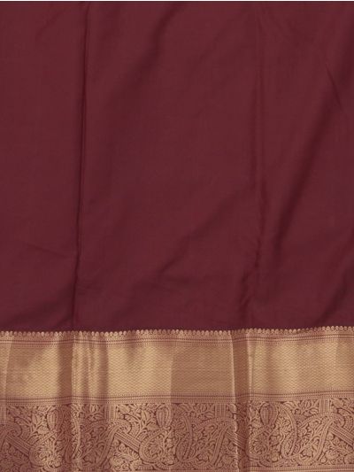 GraceCharm Art Silk Floral Jaal with Contrast Border Saree