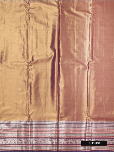Gracecharm Gift Art Silk Zari woven paisley buttas motifs Pallu Saree