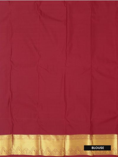 Gracecharm Gift Art Silk Geometric Circular Metallic Zari Pallu Saree
