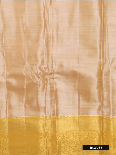 GraceCharm Art Silk Floral Jaal with Zari Border Saree