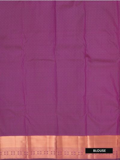 Gracecharm Gift Art Silk Floral Geometric Jaal Butta Pallu Saree