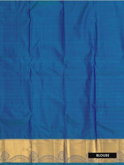 Gracecharm Gift Art Silk Square Seamlessly Twins Paisley Pattern Saree