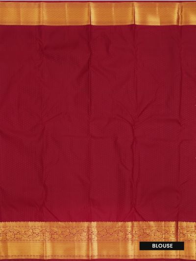 Gracecharm Gift Art Silk Floral Vine Patterns Across Saree