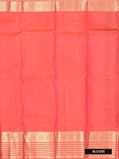 Gracecharm Pure Silk Butta with Floral paisley Pallu Saree