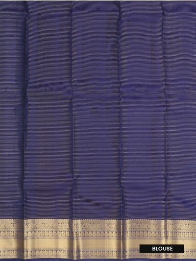 Gracecharm Pure Soft Silk Grid Weave Patterned With Bird Butta Saree
