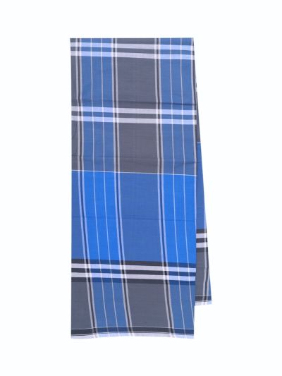 Men’s Premium Vertical Stripes Faint Checks Cotton Lungi