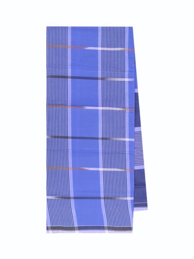 Men’s Premium Checkered And Striped Pattern Cotton Lungi