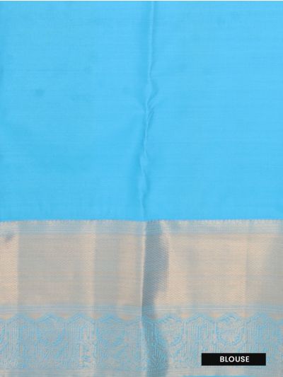 GraceCharm Gift Art Silk Floral Jaal with Diamond Lattice Pallu Saree