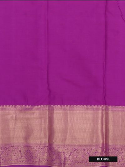 GraceCharm Gift Art Silk Floral Jaal with Paisley Pallu Saree