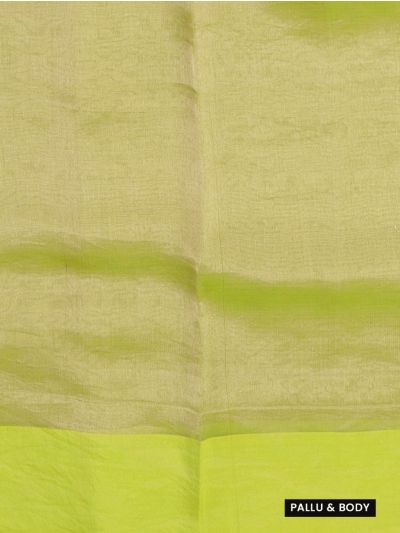 BlossomEase Pure Banarasi Silk Structured Architectural Patterns Saree
