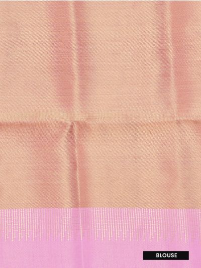 Gracecharm Fancy Semi Tissue Floral Creepers Zari Pallu Saree