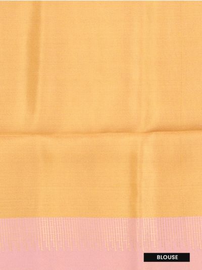 Gracecharm Fancy Semi Tissue Floral Creepers Zari Saree