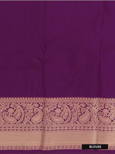 GraceCharm Art Silk Butta with Paisley Jaal Pallu Saree