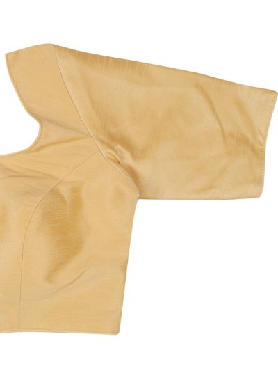 Graceful Essence Elegant Silk Cotton Plain Readymade Blouse