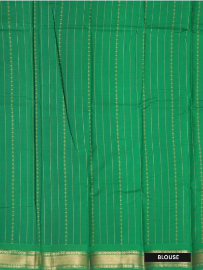 Gracecharm Elegant Mangalagiri Cotton Striped Design with Contrast Border Saree