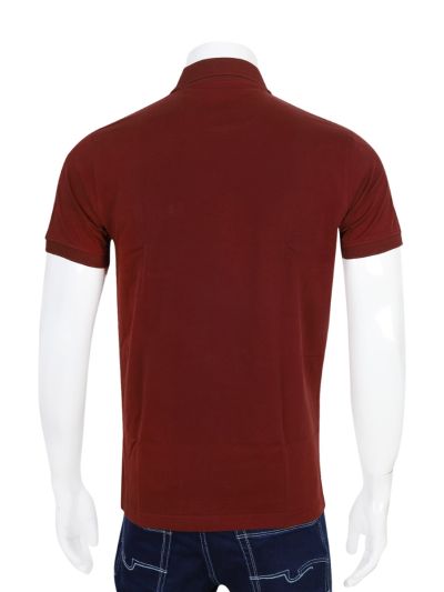 Vitomine Men’s Premium Cotton Collar Half Sleeve Casual T-Shirt