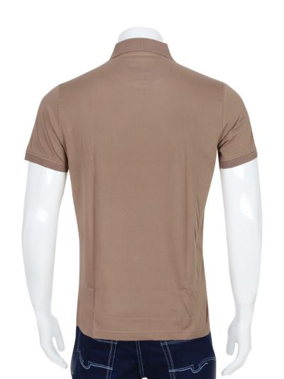 Vitomine Men’s Premium Cotton Collar Half Sleeve Casual T-Shirt