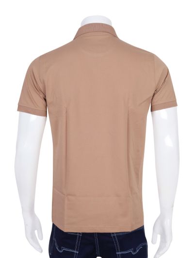 Vitomine Men’s Premium Cotton Collar Half Sleeve Casual T-Shirt