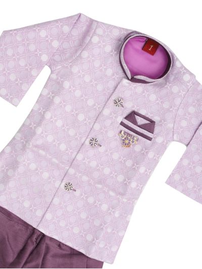EliteCharm Boys Premium Embroidered Readymade Sherwani Set