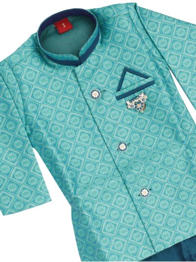 EliteCharm Boys Premium Embroidered Readymade Sherwani Set