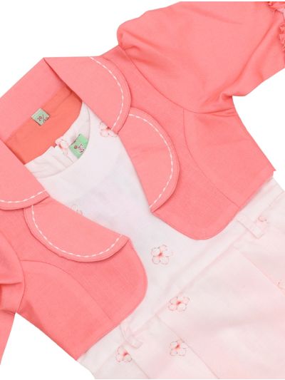 Graceful Essence Cotton Girls Fancy Readymade Western Frock