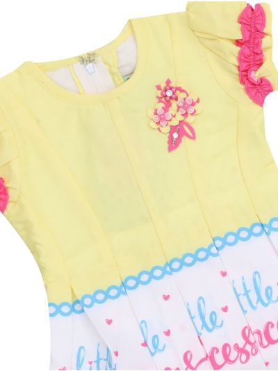 Graceful Essence Imported Girls Fancy Readymade Western Frock