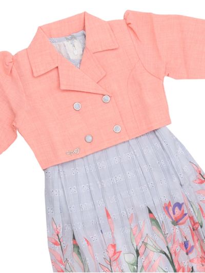 Graceful Essence Imported Girls Fancy Readymade Western Frock