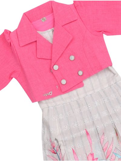 Graceful Essence Imported Girls Fancy Readymade Western Frock