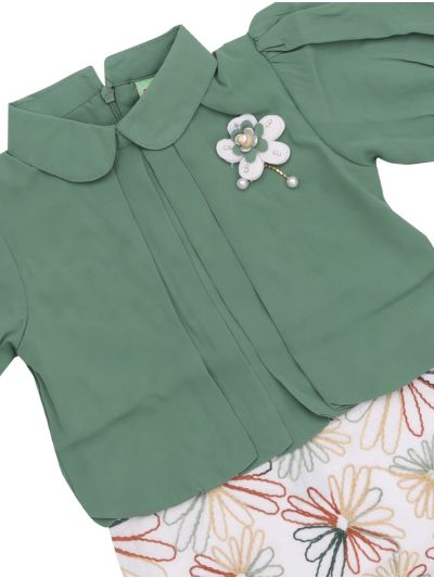 Graceful Essence Imported Girls Fancy Readymade Western Frock