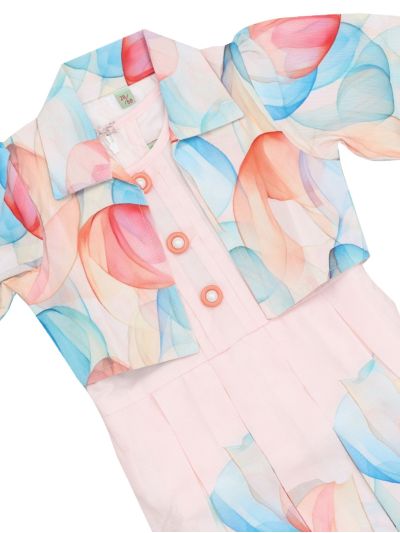 Graceful Essence Imported Girls Fancy Readymade Western Frock