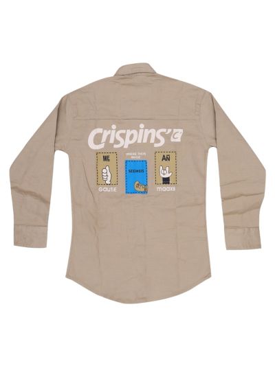 Gracecharm Boys Cotton Casual Full Sleeve Shirt