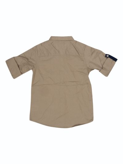 Gracecharm Boys Cotton Casual Full Sleeve Shirt