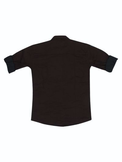 Gracecharm Boys Denim Casual Full Sleeve Shirt