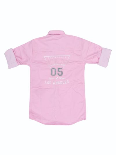 Gracecharm Boys Denim Casual Full Sleeve Shirt