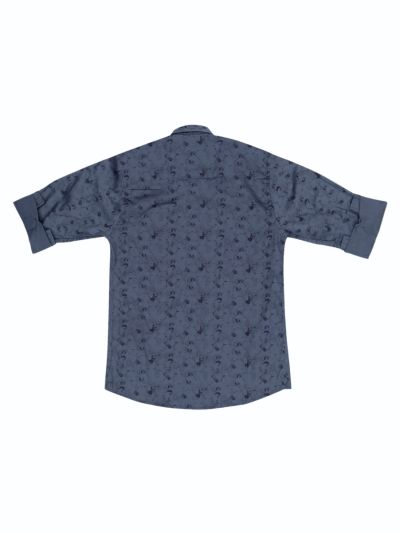 Gracecharm Boys Poly Cotton Casual Full Sleeve Shirt