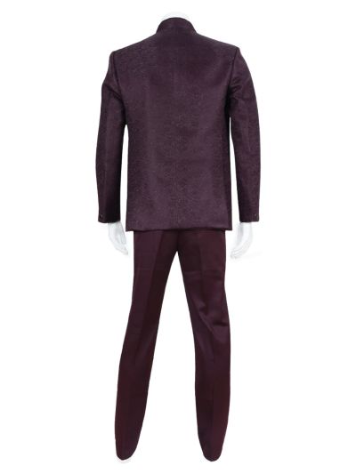 Brodman Men’s Premium Bandhgala Coat Suit – Elegant Traditional Formal Wear