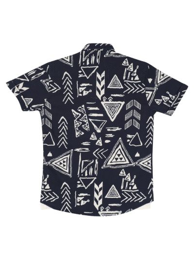 Gracecharm Boys Cotton Casual Half Sleeve Shirt