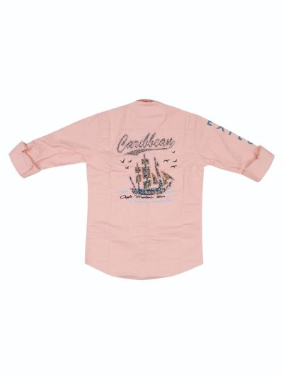 Gracecharm Boys Cotton Casual Full Sleeve Shirt