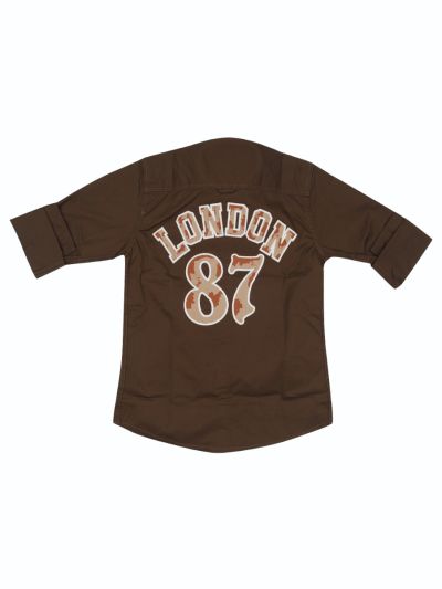 Gracecharm Boys Cotton Casual Full Sleeve Shirt