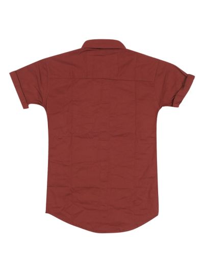 Gracecharm Boys Cotton Casual Half Sleeve Shirt