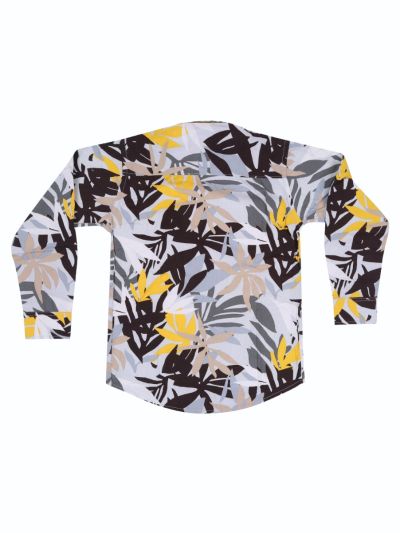 Gracecharm Boys Cotton Casual Full Sleeve Shirt