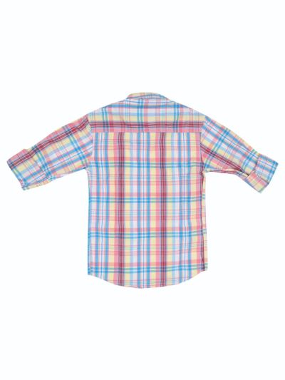 Gracecharm Boys Cotton Casual Full Sleeve Shirt