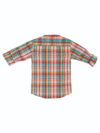 Gracecharm Boys Cotton Casual Full Sleeve Shirt