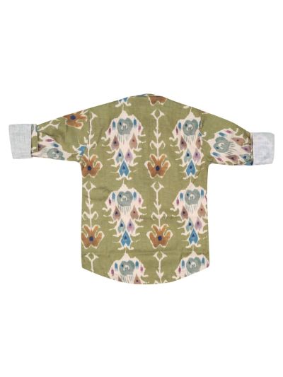 Gracecharm Boys Cotton Casual Full Sleeve Shirt
