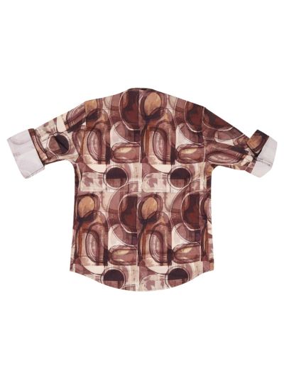 Gracecharm Boys Cotton Casual Full Sleeve Shirt