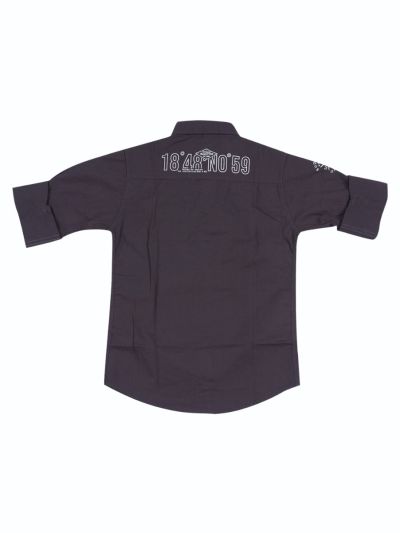 Gracecharm Boys Cotton Casual Full Sleeve Shirt