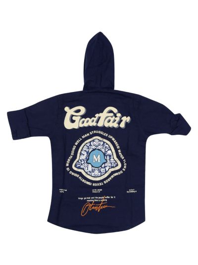 Gracecharm Boys Cotton Hooded Pullover – Smart Casual Comfort